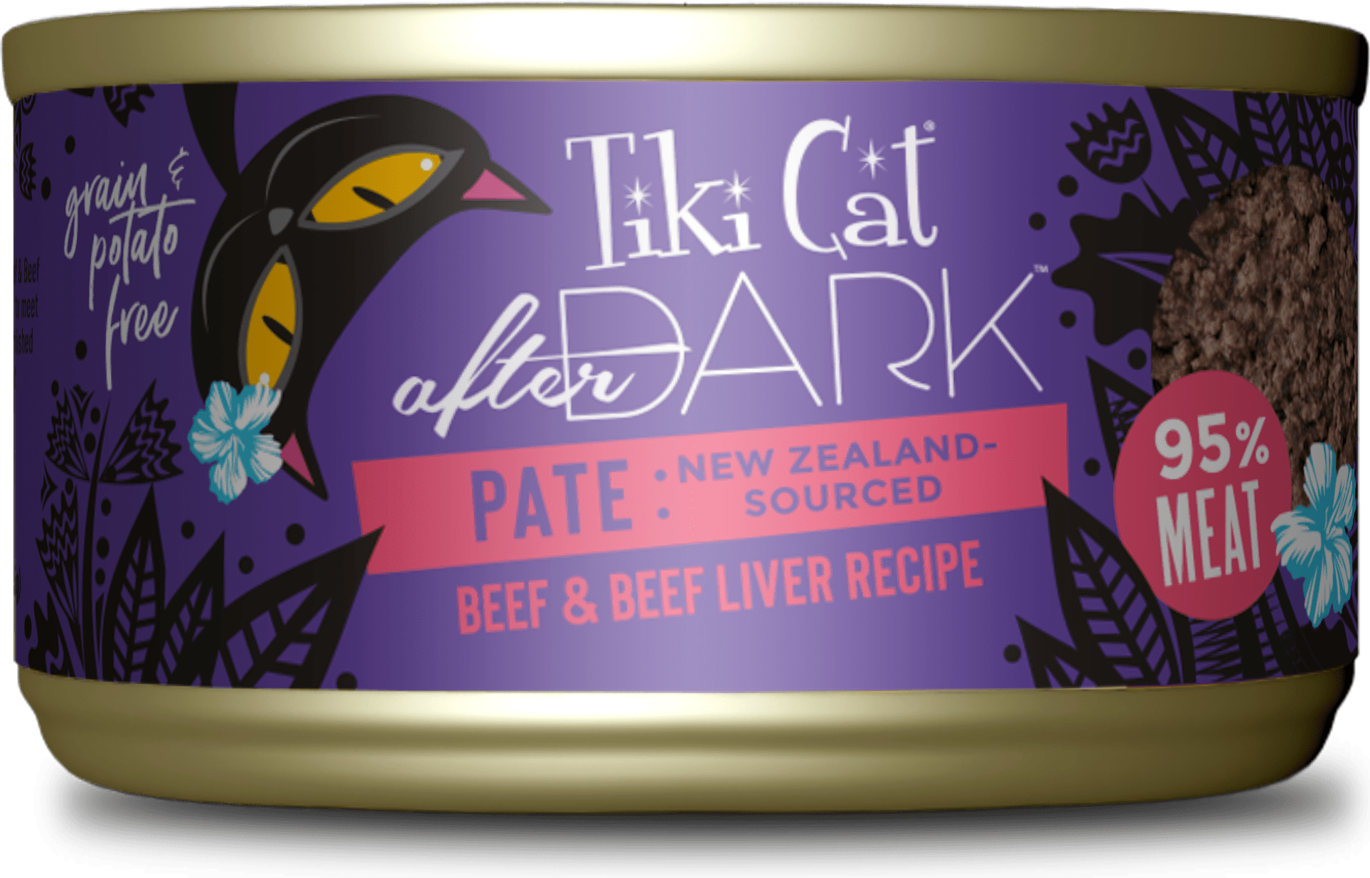 Tiki Cat After Dark Beef & Beef Liver Paté